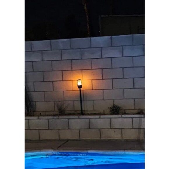 New 8-Pack Upgraded Solar Lights for Outside, Solar Torch Light with Flickering - Picture 2 of 2